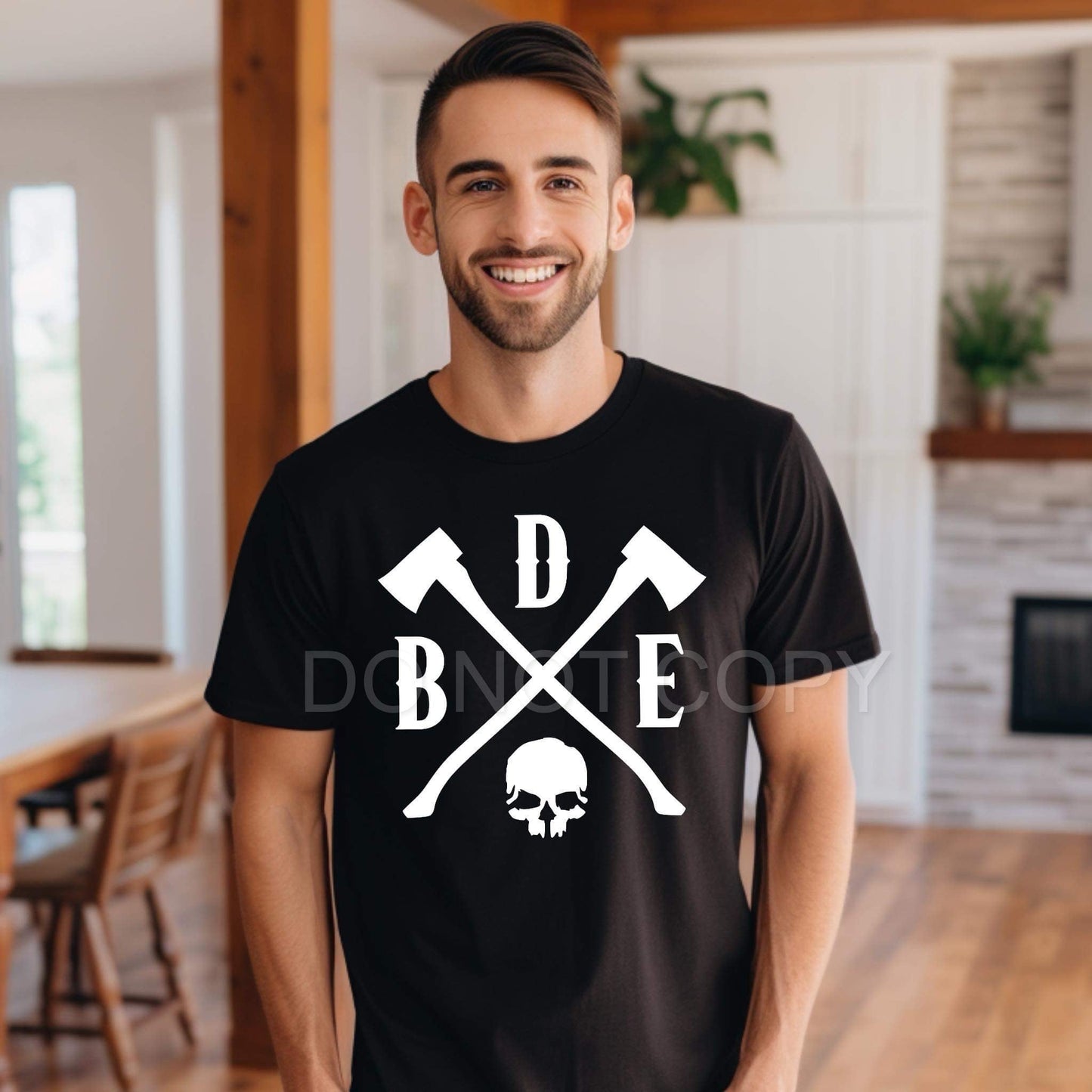 Big Dad Energy - Bella Canvas Black Tshirt