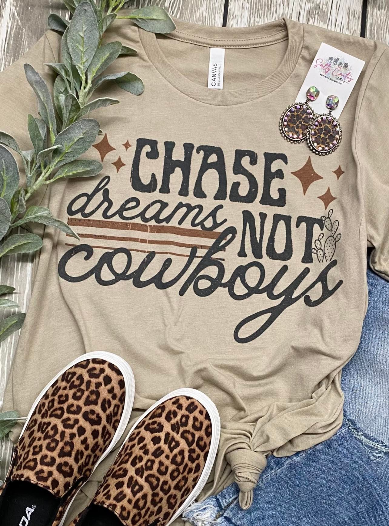 Chase Dreams Not Cowboys Tan Bella