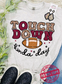 Kids Touchdown Kinda Day Grey Tee