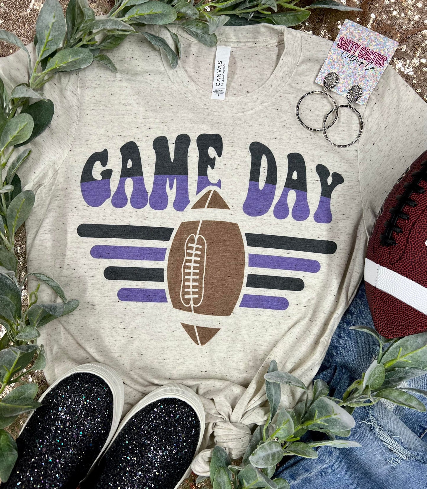 Game Day Oatmeal Bella Tee