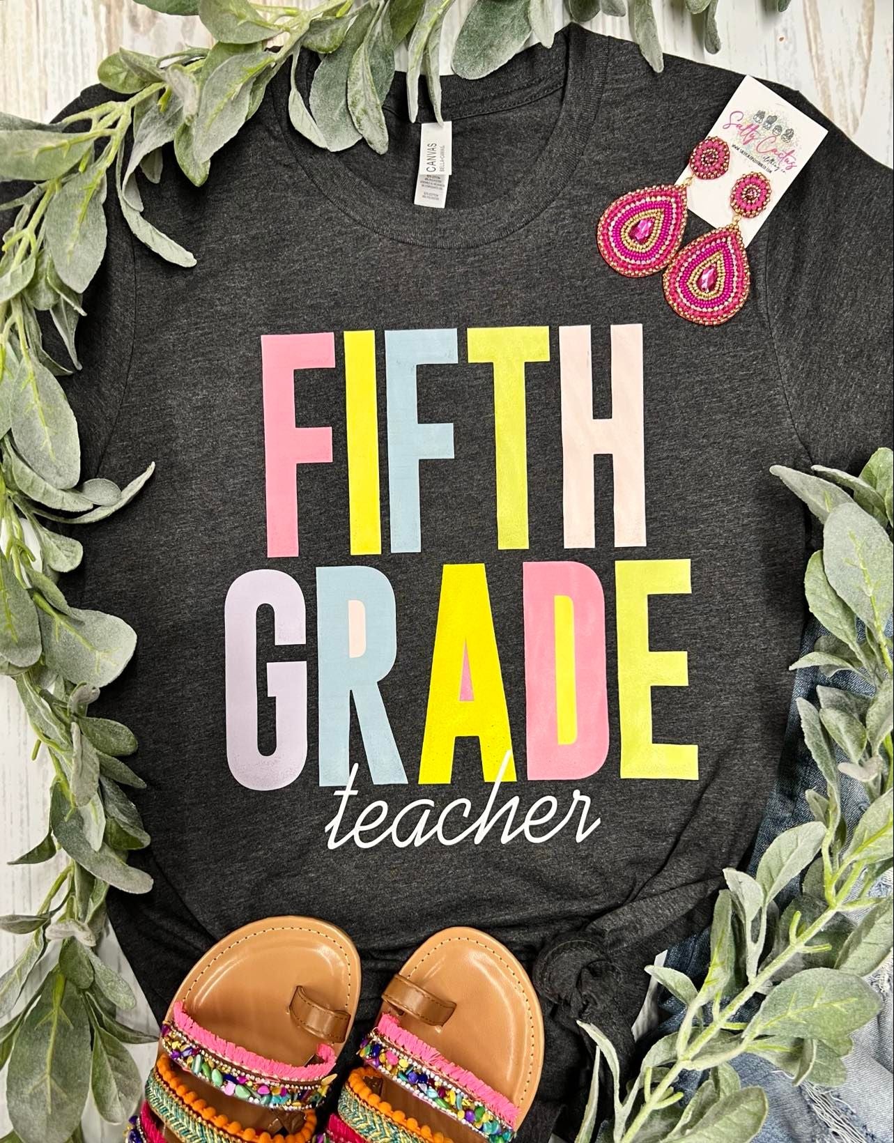 Teacher Grade Dark Grey Tees