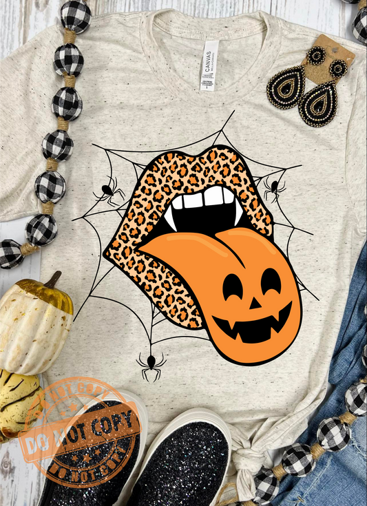 Spider Tongue Oatmeal Tee