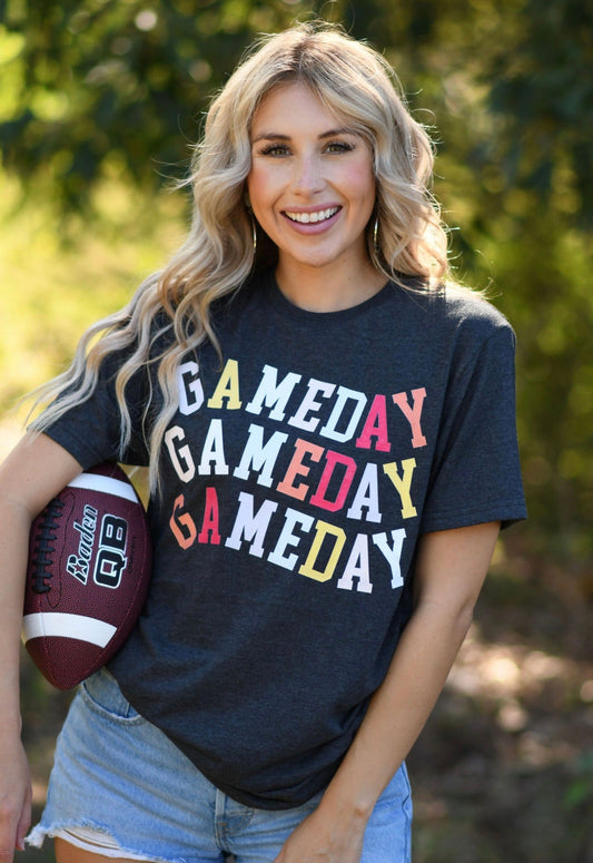 Gameday Colorful Direct to Garment Tee