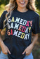 Gameday Colorful Direct to Garment Tee