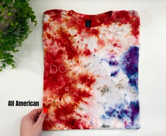 All American - Blank Ice Dye