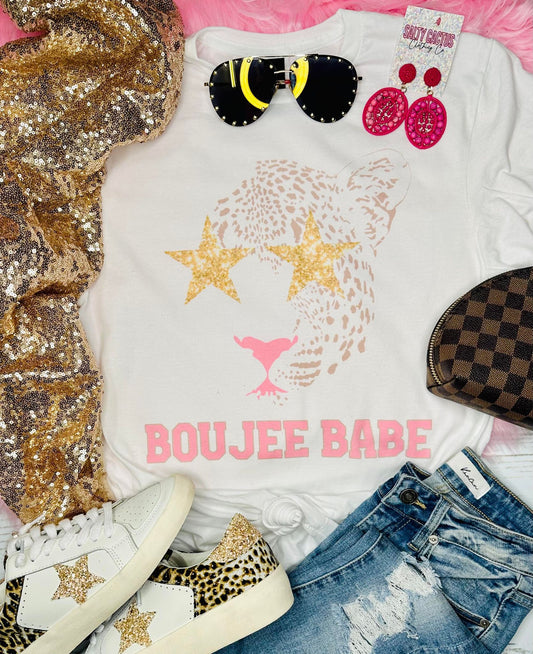 Boujee Babe Star Tiger Tee