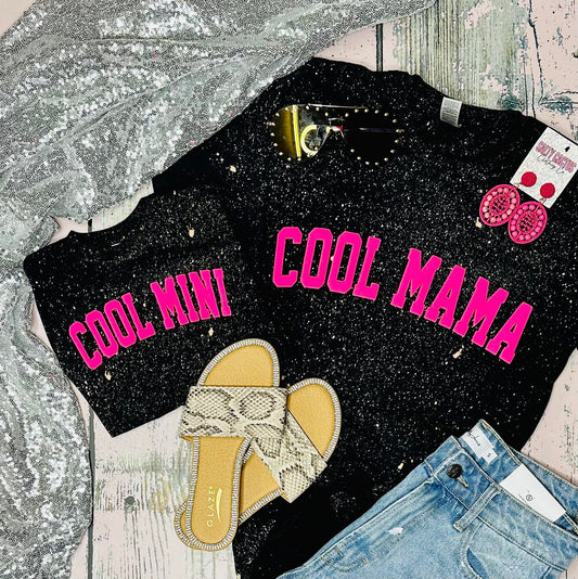 *PUFF* Cool Mama/Mini Splatter Tee