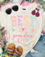 Best Custom Name Checkered Body Blush Tee