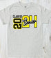 Senior 2024 Boy Version Ash Grey Tee