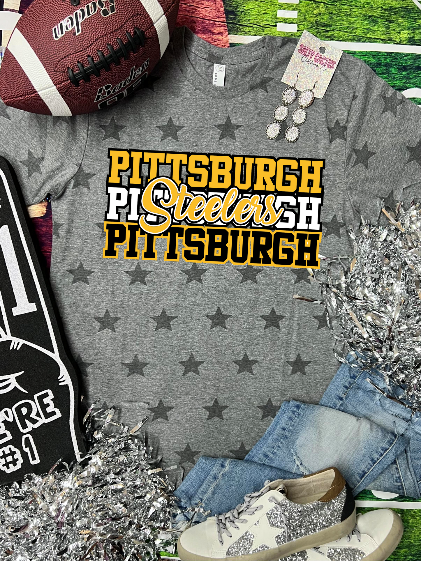 *DTG* Steelers Grey Star