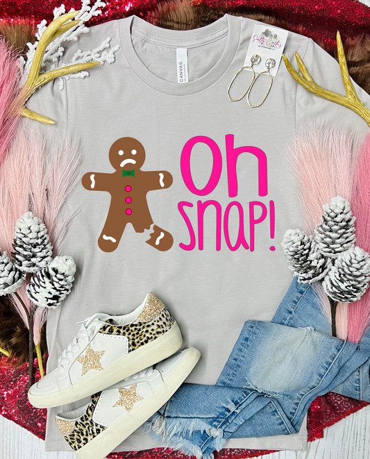 Oh Snap Gingerbread Tee