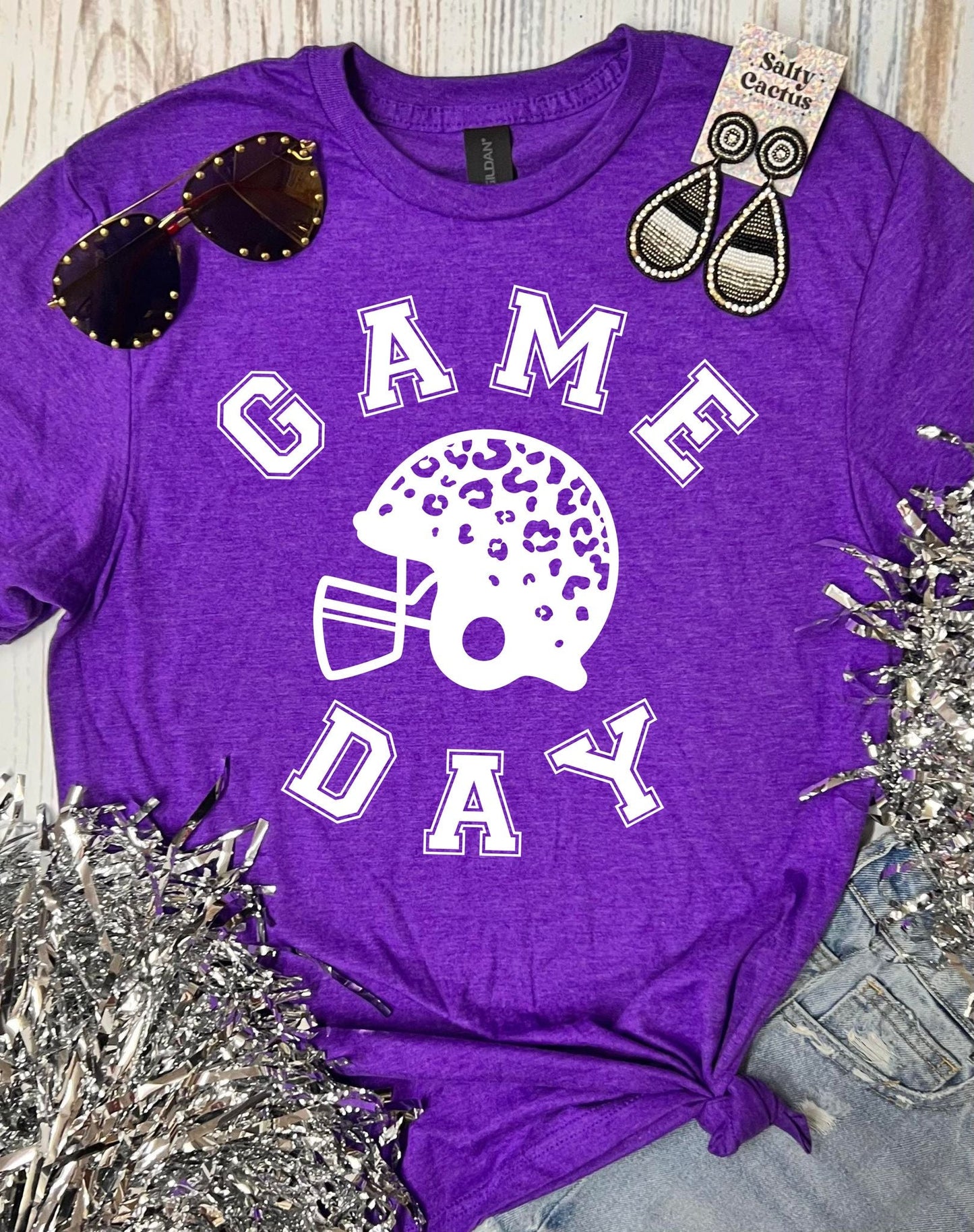 *SP* Game Day Leopard Helmet