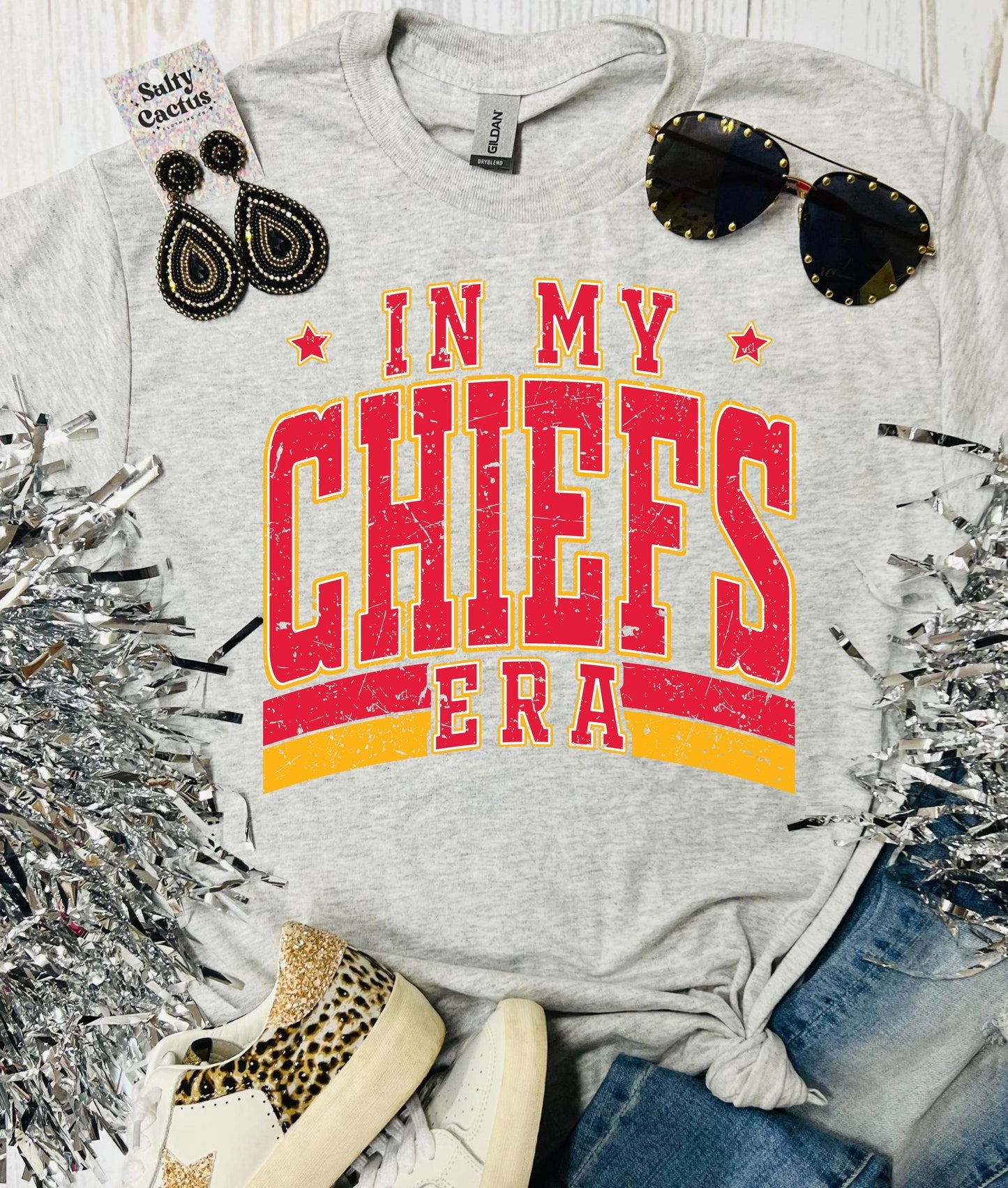 In My Chiefs Era Ash Grey Tee