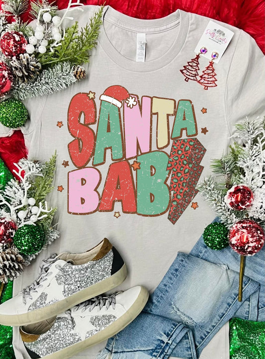 Santa Baby Colorful Leopard Bolt