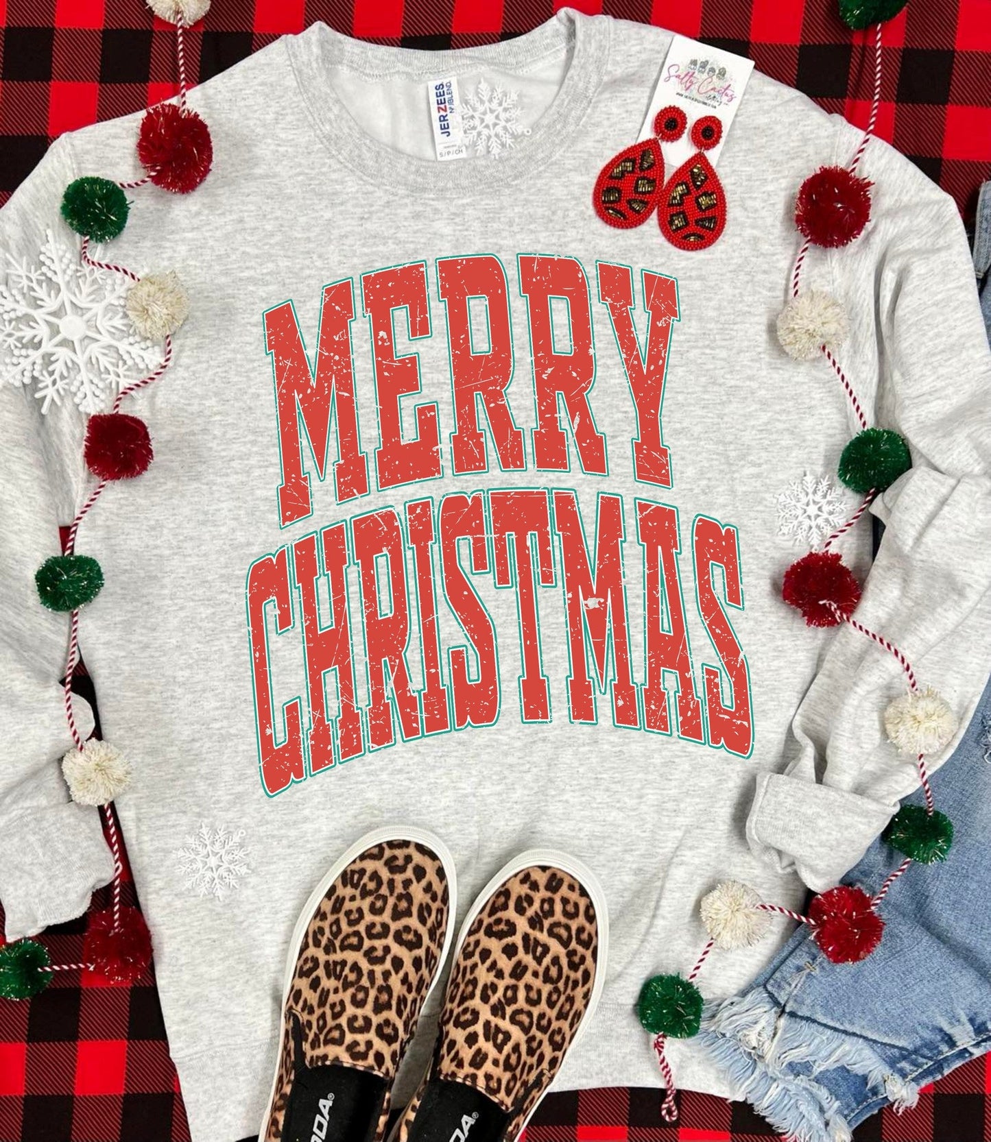 Merry Christmas Distressed