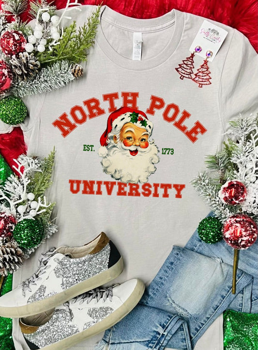 North Pole University Red Santa