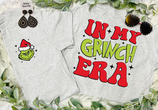 In My Grinch Era Ash Grey Tee