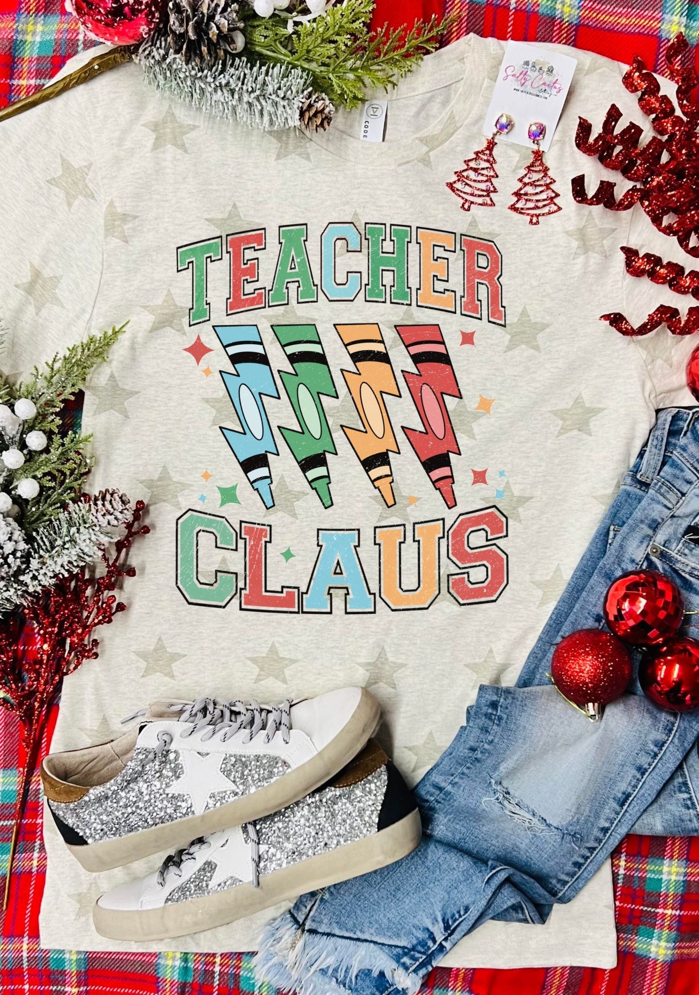 DTG Teacher Claus Tan Star Tee