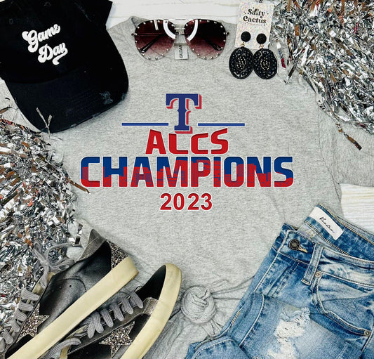 T ALCS Champions Ash Grey Tee