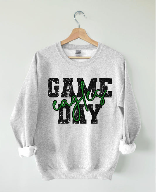 Glitter Mascot Ash Grey Sweatshirt