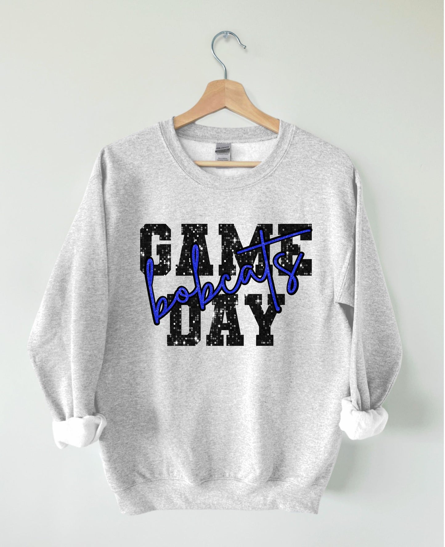 Glitter Mascot Ash Grey Sweatshirt