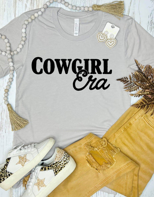 Cowgirl Era Stone Tee