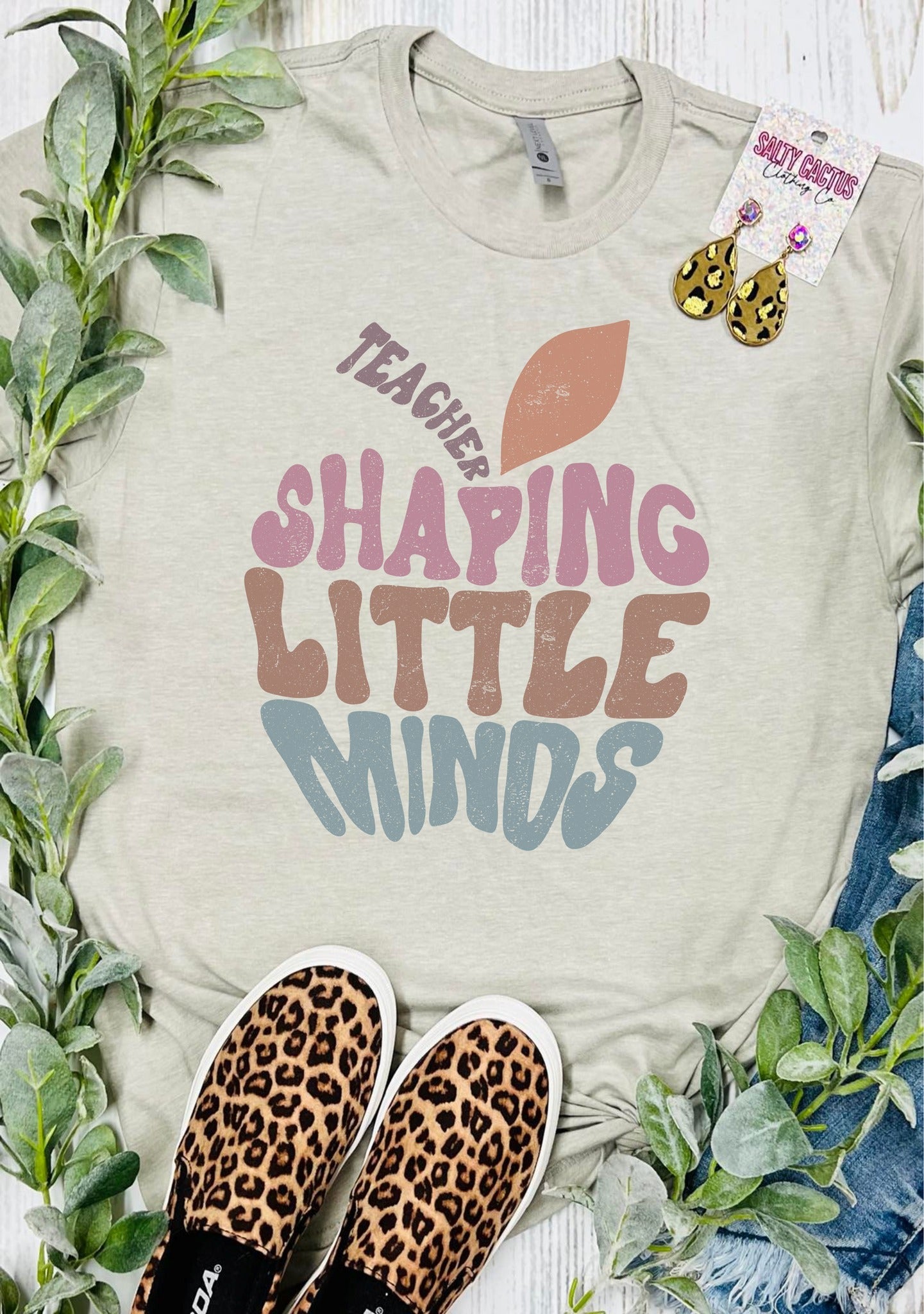 Shaping Little Minds Tan Tee