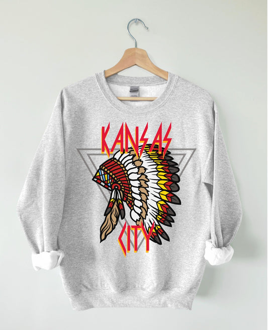 KC Rocker Ash Grey Sweatshirt