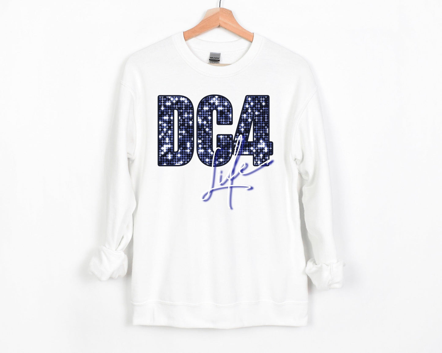 DC4 Life White Sweatshirt