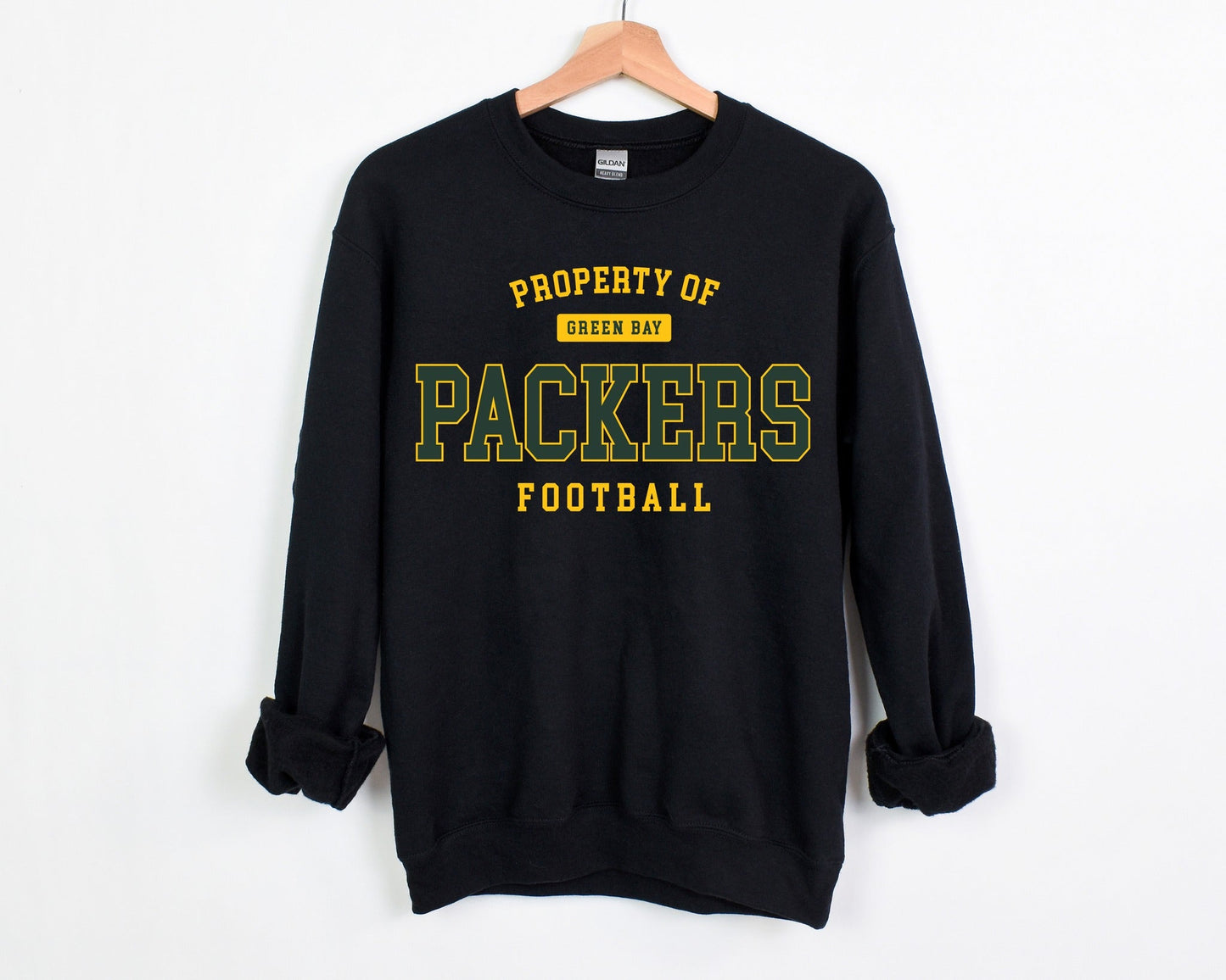 *DTF* Property Of Packers Black Sweatshirt