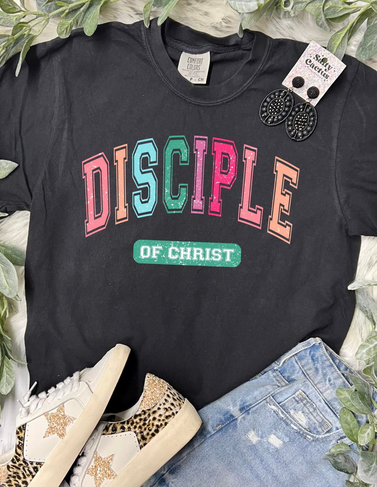 *DTF* Disciple of Christ Black Comfort Color