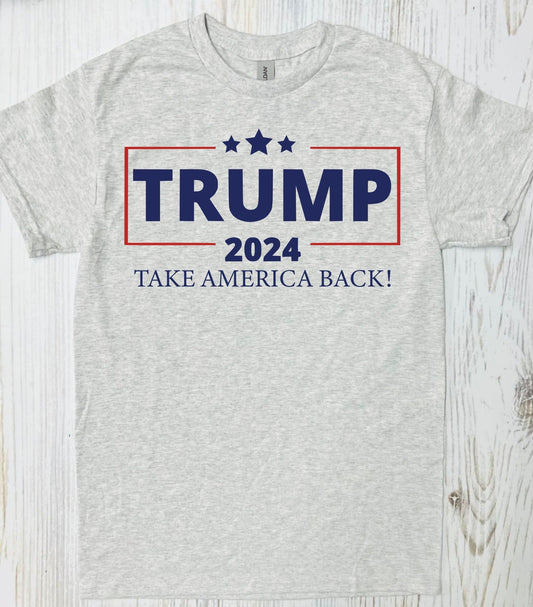 Take America Back Ash Tee