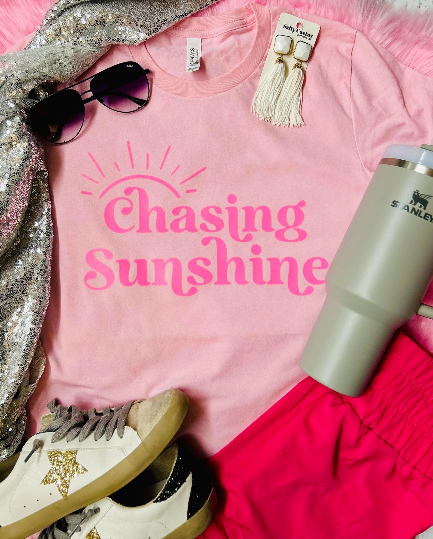 *SP* Chasing Sunshine Bella Bubblegum Tee