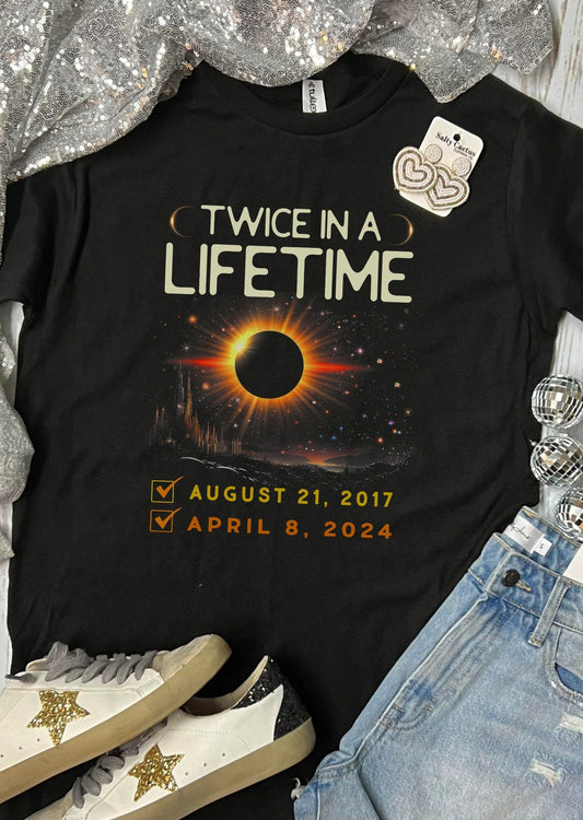 *DTF* Twice In a Lifetime Black Tee