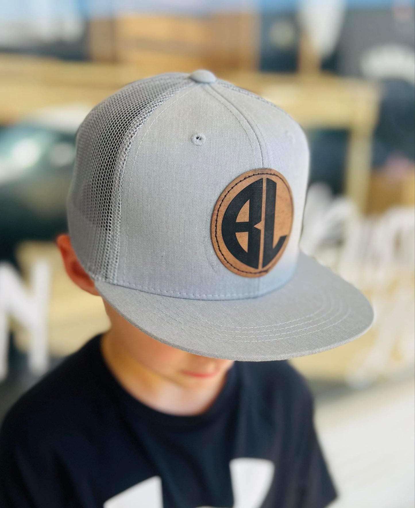 *YOUTH RICHARDSON 112 HAT* City Mascot Grey/Grey