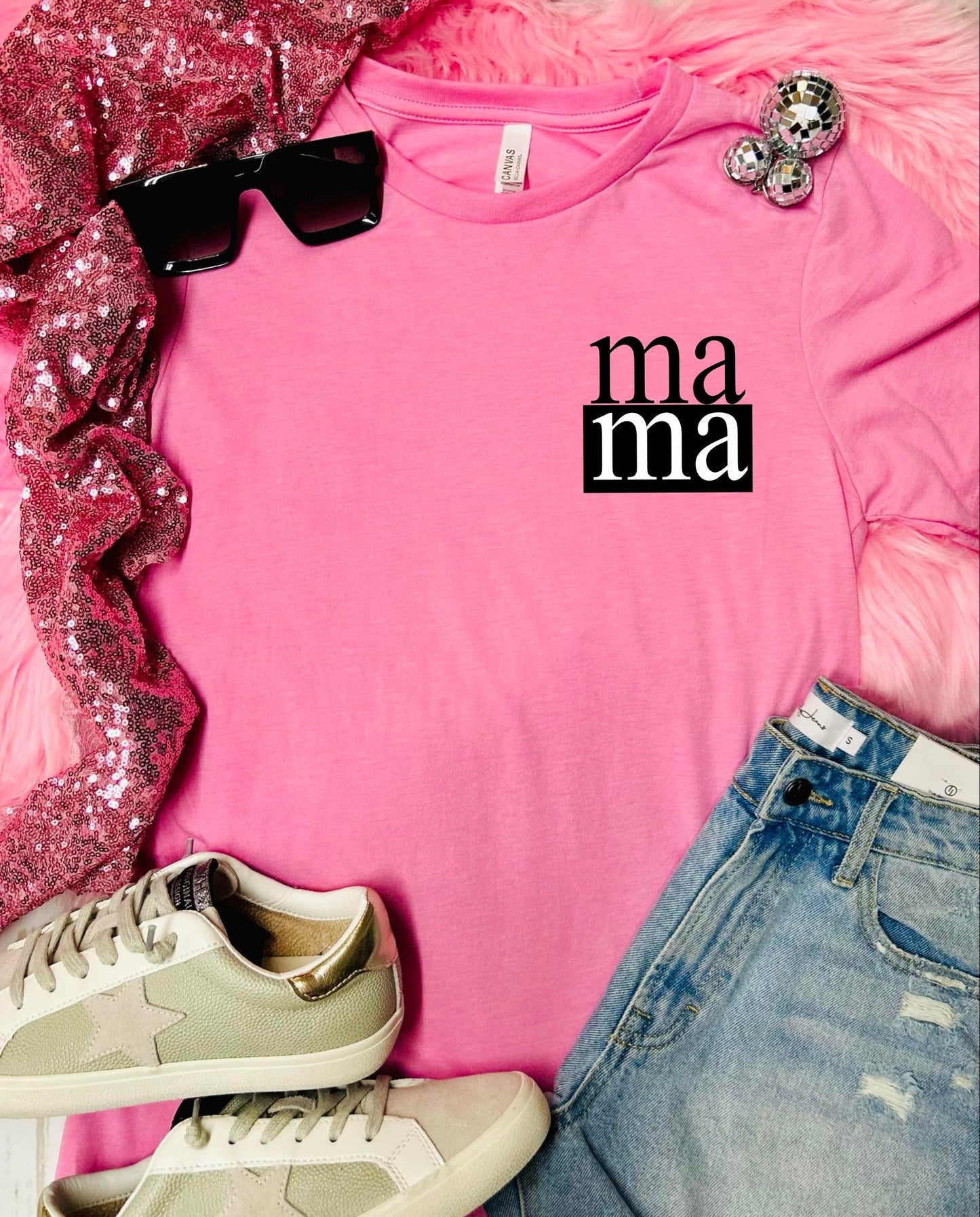 *DTF* Mama Block Bella Tee