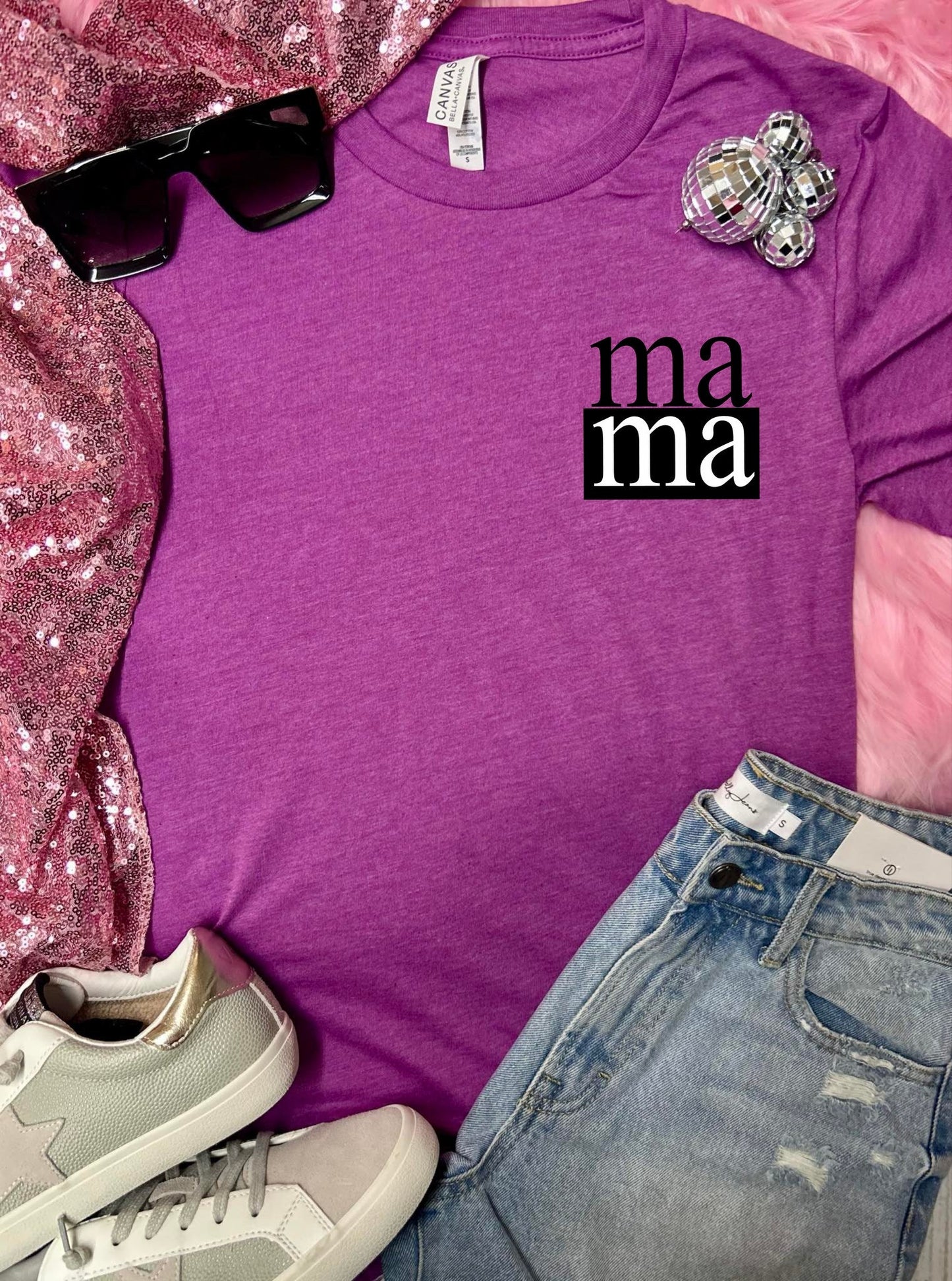 *DTF* Mama Block Bella Tee