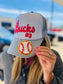 *PUFF* Custom Mascot and Number Patched Spirit Trucker Hat