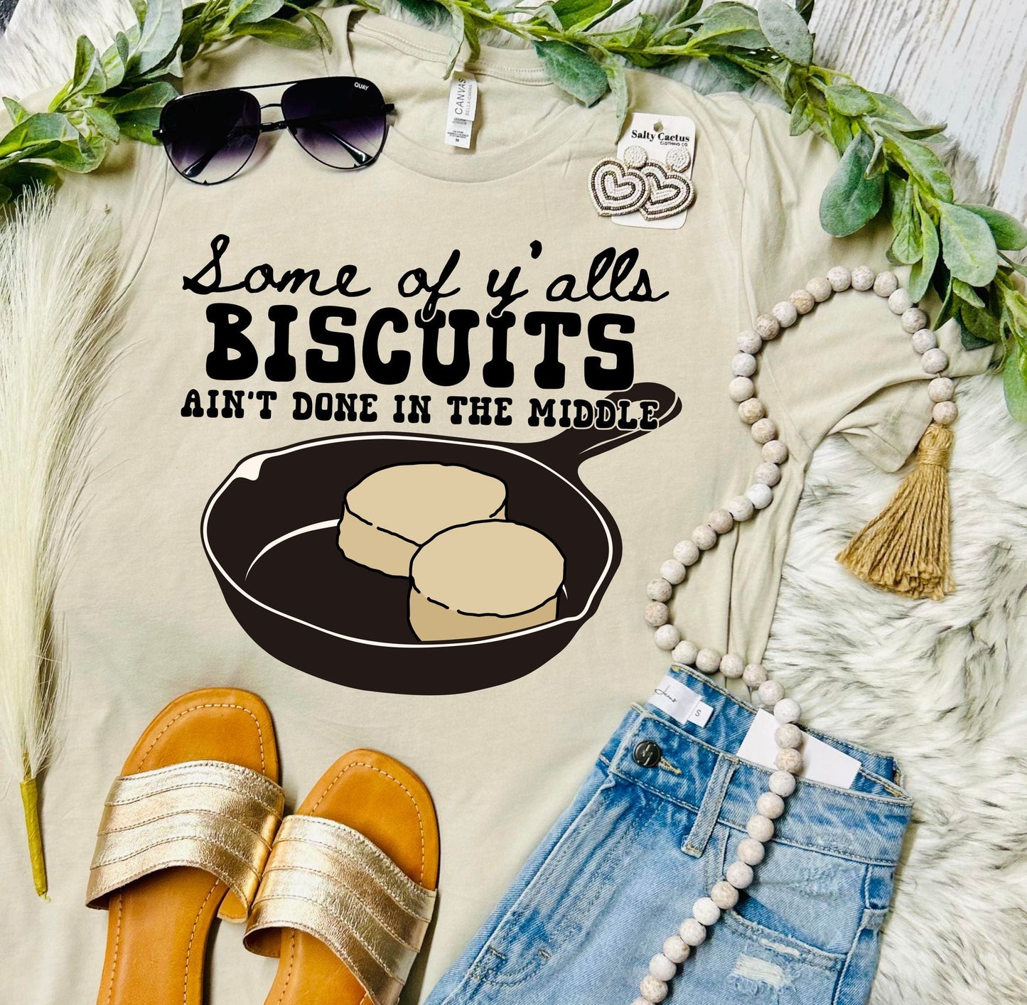 Some of Yall's Biscuits Tan Tee