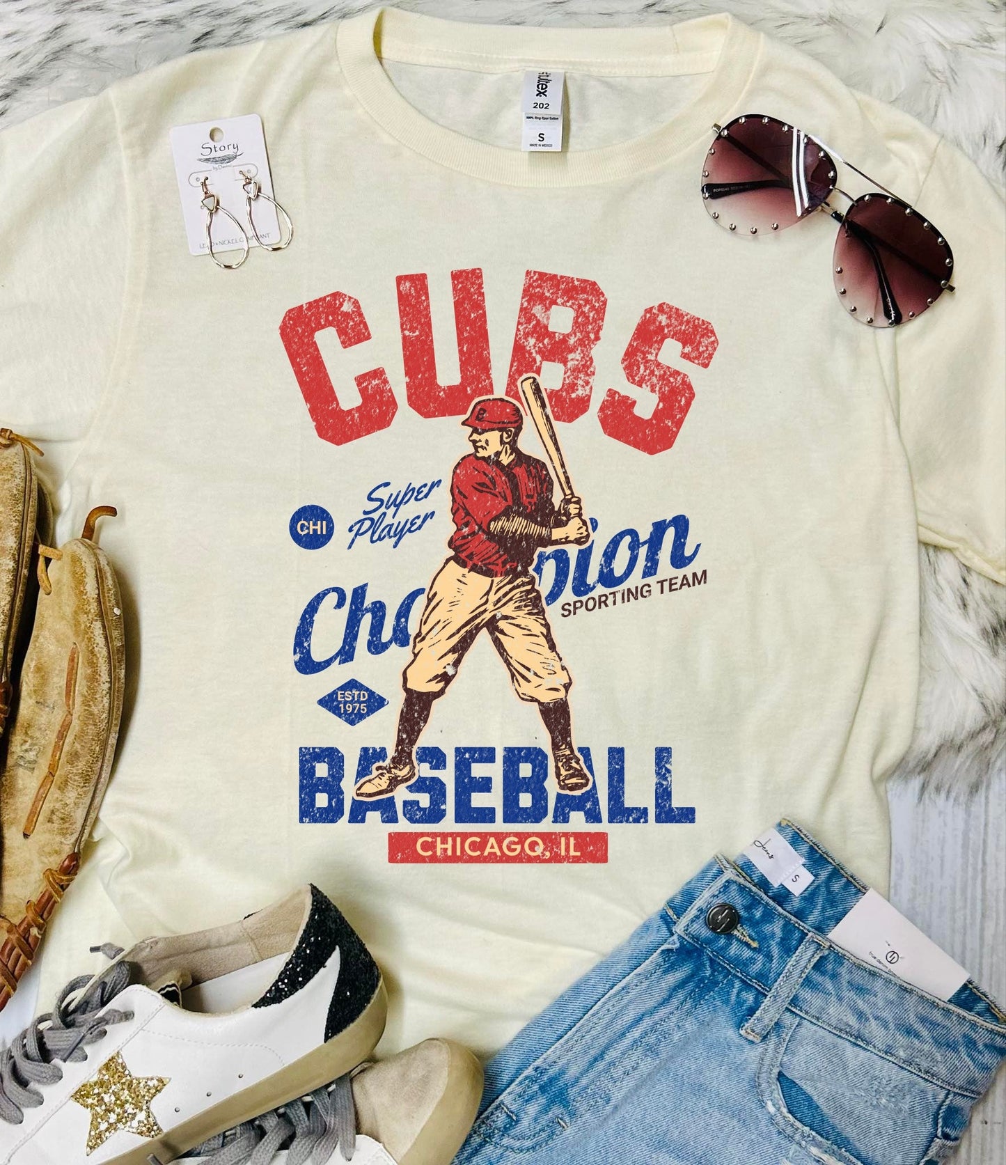 *DTG* $9.99 MLB Vintage Tan Tees