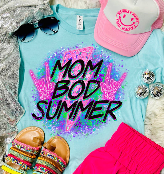 Mom Bod Summer Heather Purist Tee