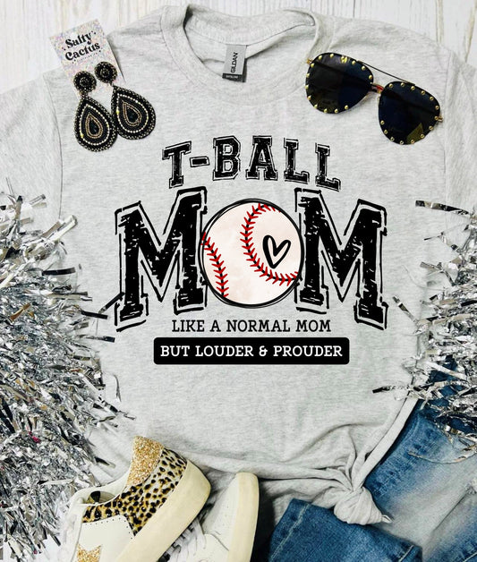 T-Ball Mom Like A Normal Mom But