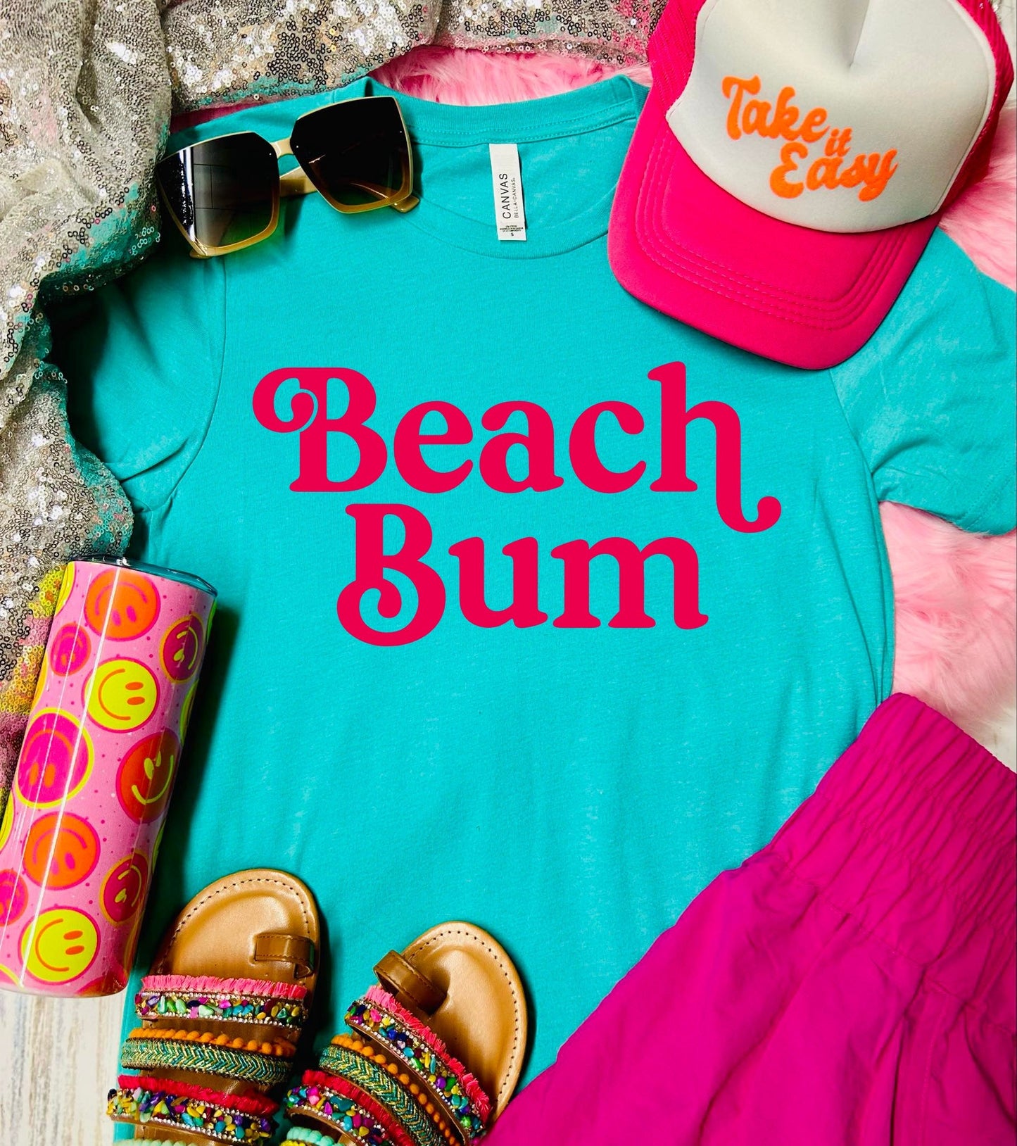 *DTF* Beach Bum Seafoam Tee