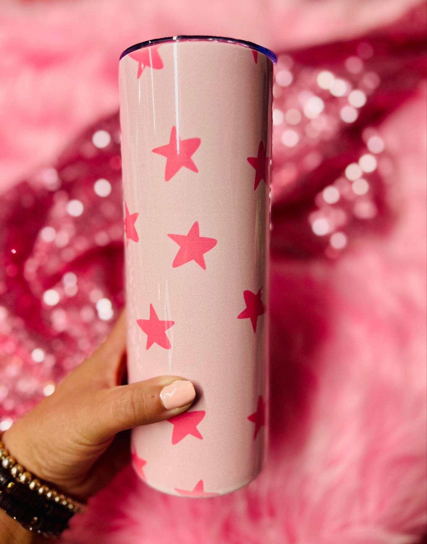 *TUMBLER* Pink Star Tumbler