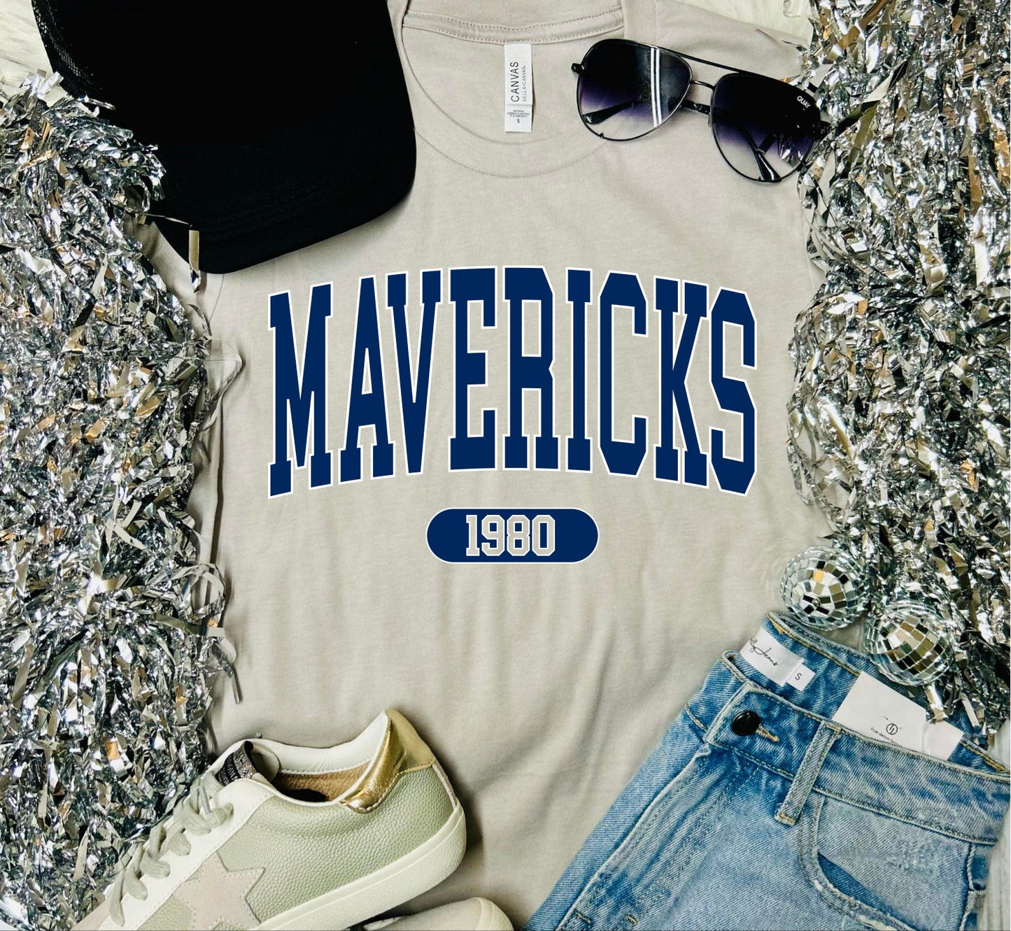 *RTS* Mavericks 1980 Stone Tee