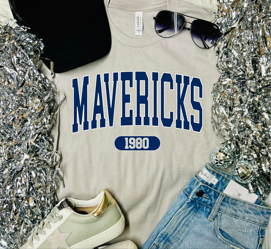 *RTS* Mavericks 1980 Stone Tee