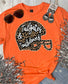 *DTF* Leopard Helmet Tailgate Colorful Tees