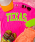 *DTF* Neon State Neon Pink Comfort Color Tee