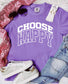 *DTF* Choose Happy Comfort Color Tee