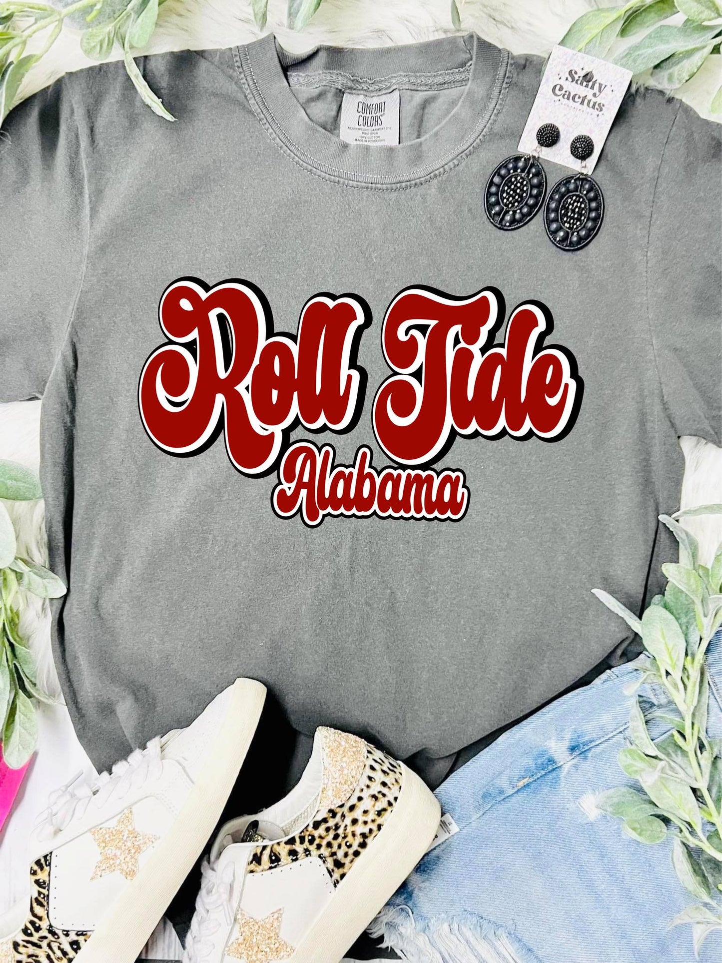 *DTF* Roll Tide Alabama Granite Comfort Color